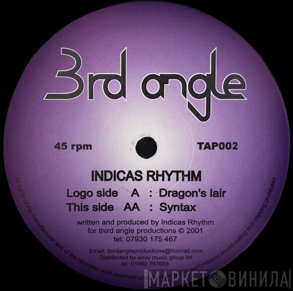 Indicas Rhythm - Dragon's Lair / Syntax