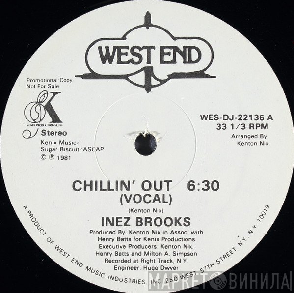 Inez Brooks - Chillin' Out