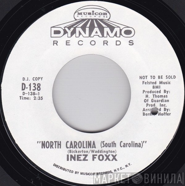 Inez Foxx - North Carolina (South Carolina)