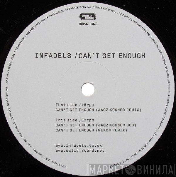 Infadels - Can't Get Enough