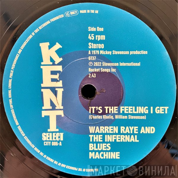 Infernal Blues Machine - It's The Feeling I Get