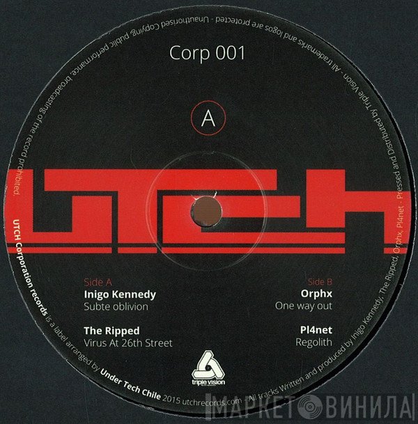 Inigo Kennedy / The Ripped / Orphx / Pl4net  - Corp 001