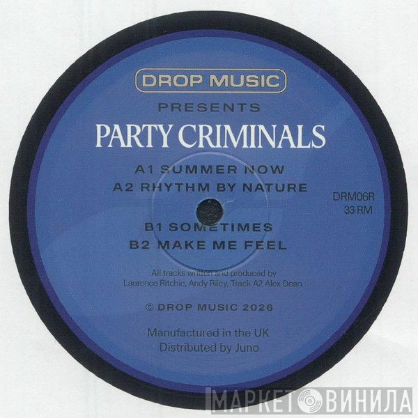 Inland Knights - Party Criminals EP (reissue)