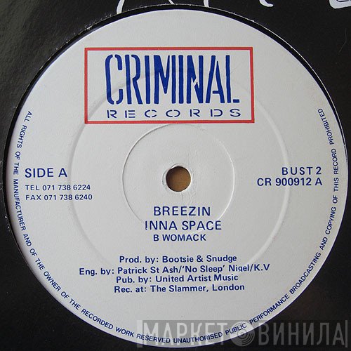 Inna Space - Breezin' / Breathless