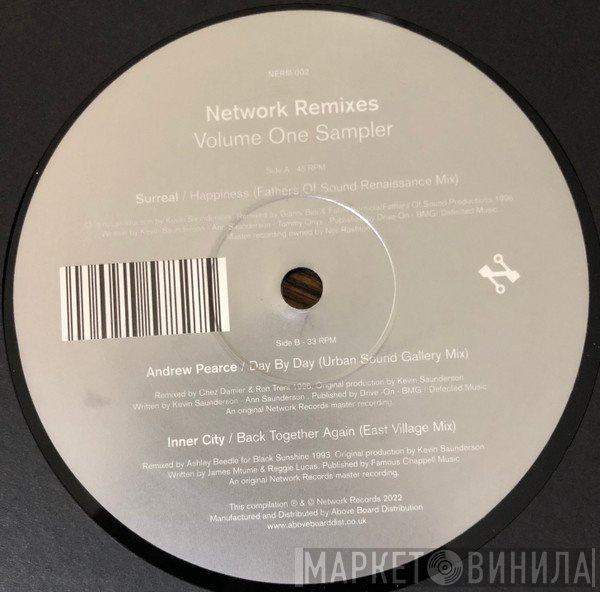 Inner City, Andrew Pearce, Surreal - Network Remixes (Volume One Sampler)
