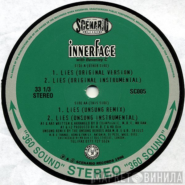 Innerface, Beverley-C - Lies