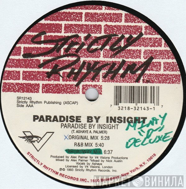 Insight  - Paradise By Insight