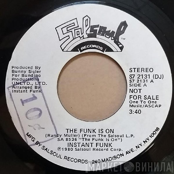 Instant Funk - The Funk Is On