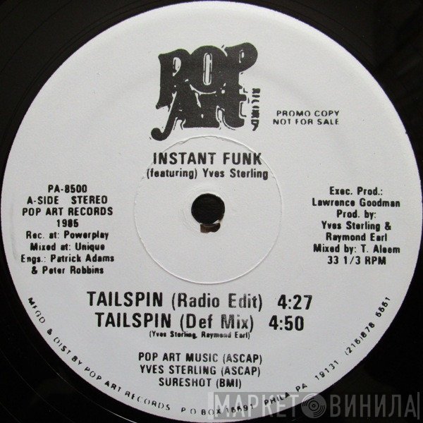 Instant Funk, Yves Sterling - Tailspin