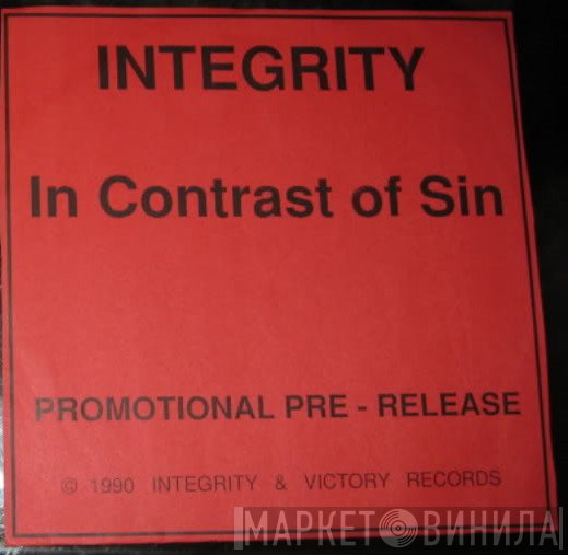 Integrity   - In Contrast Of Sin