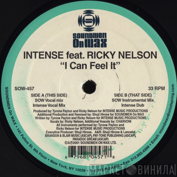 Intense , Ricky Nelson - I Can Feel It