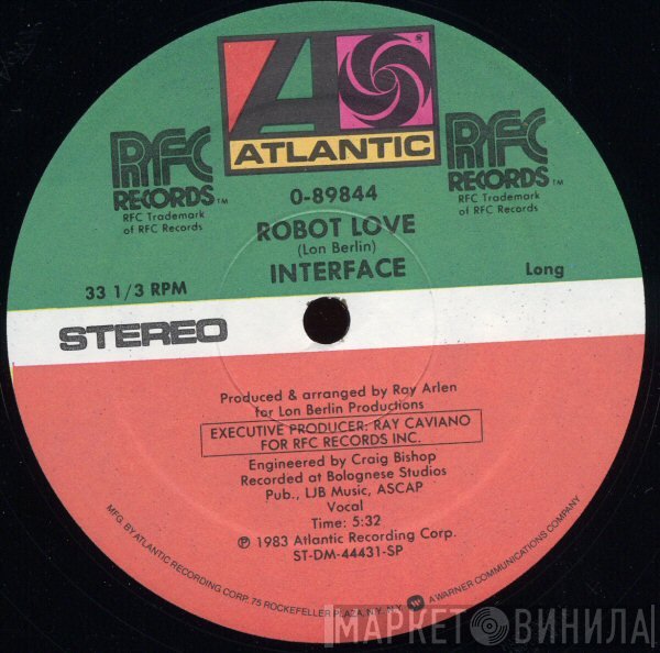 Interface  - Robot Love