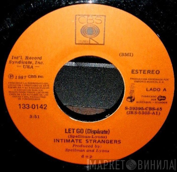 Intimate Strangers   - Let Go (Dispárate)
