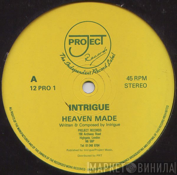 Intrigue   - Heaven Made / Ropes