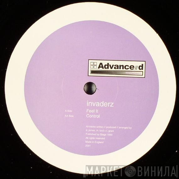 Invaderz  - Feel It / Control
