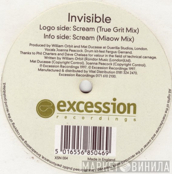 Invisible  - Scream