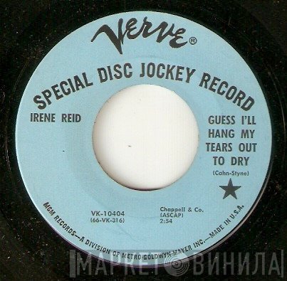 Irene Reid - Guess I'll Hang My Tears Out to Dry