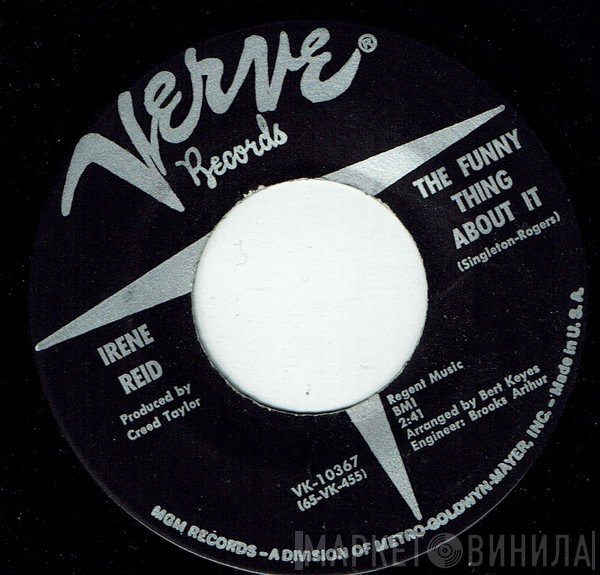 Irene Reid - The Funny Thing About It / Even If You Don't Mean It