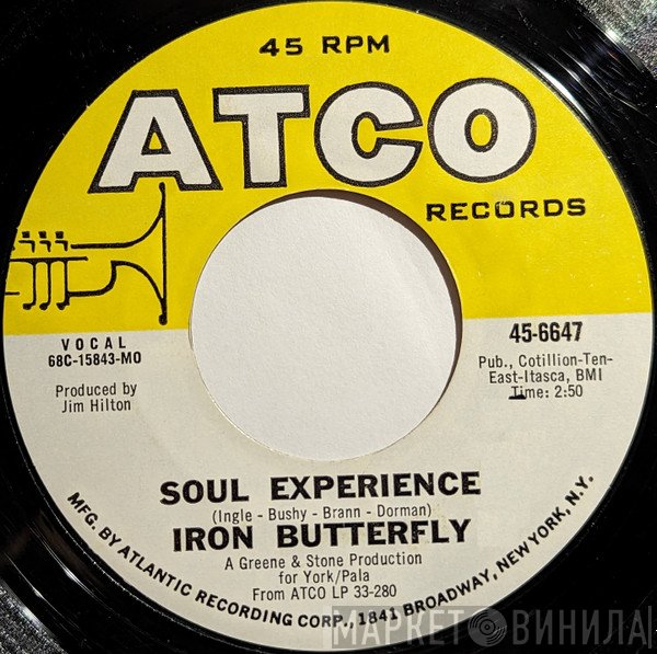 Iron Butterfly  - Soul Experience / In The Crowds