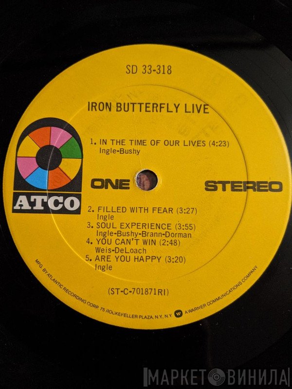 Iron Butterfly  - Live