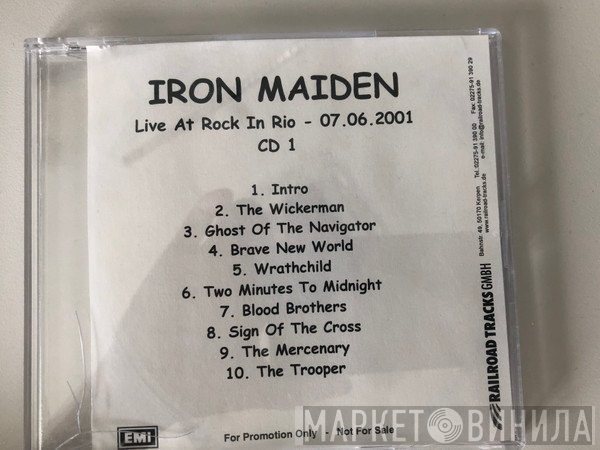 Iron Maiden  - Live At Rock In Rio