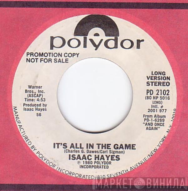 Isaac Hayes  - It's All In The Game
