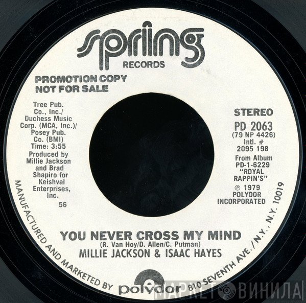 Isaac Hayes, Millie Jackson - You Never Cross My Mind