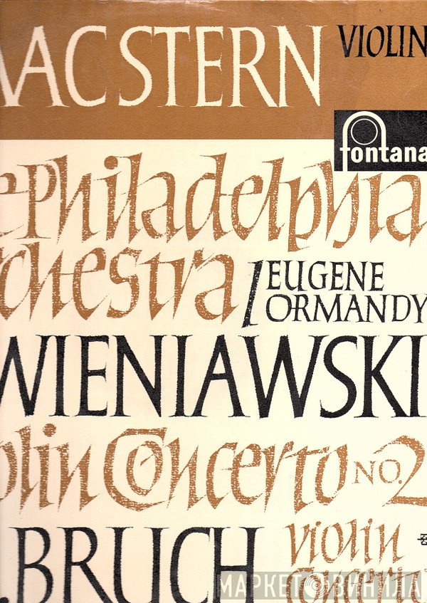 Isaac Stern, Henryk Wieniawski, Max Bruch - Violin Concerto No.2
