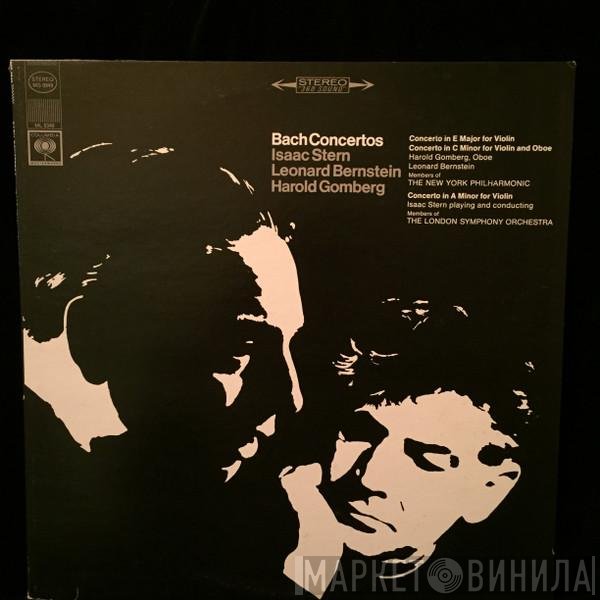 Isaac Stern, Leonard Bernstein, Harold Gomberg  - Bach Concertos
