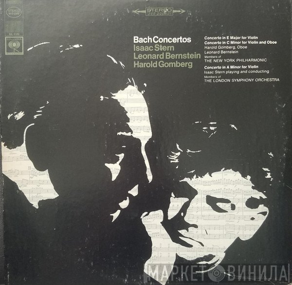 Isaac Stern, Leonard Bernstein, Harold Gomberg  - Bach Concertos