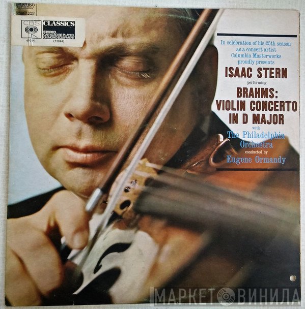 Isaac Stern Performing Johannes Brahms  - Violin Concerto In D Major