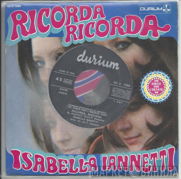 Isabella Iannetti  - Ricorda Ricorda
