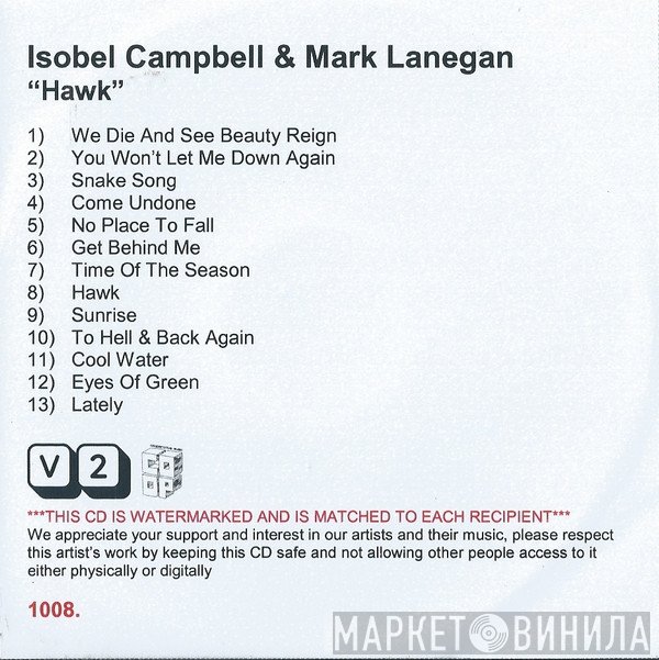 Isobel Campbell & Mark Lanegan  - Hawk
