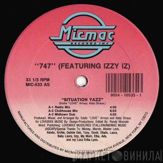 Israel Ortiz, 747  - Situation Yazz