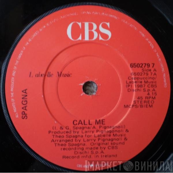 Ivana Spagna  - Call Me