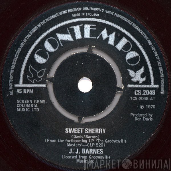 J. J. Barnes - Sweet Sherry / Chains Of Love