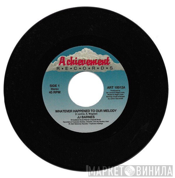 J. J. Barnes - Whatever Happened To Our Melody / Sweet As A Honey Bee