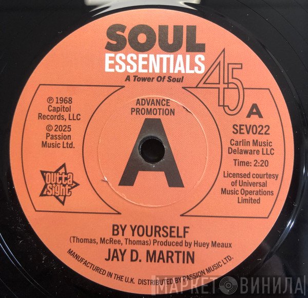 J.D. Martin , Sam Williams  - By Yourself / Love Slipped Through My Fingers