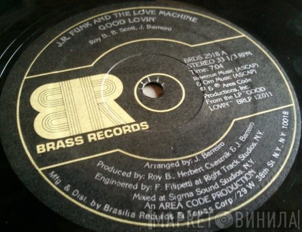 J.R. Funk & The Love Machine - Good Lovin'