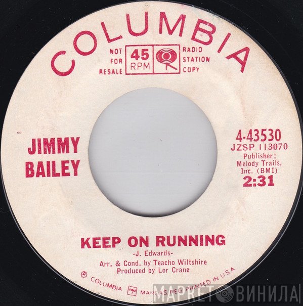 J.R. Bailey  - Keep On Running
