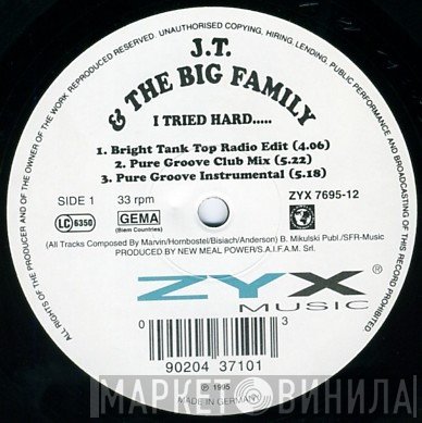 J.T. And The Big Family - I Tried Hard...