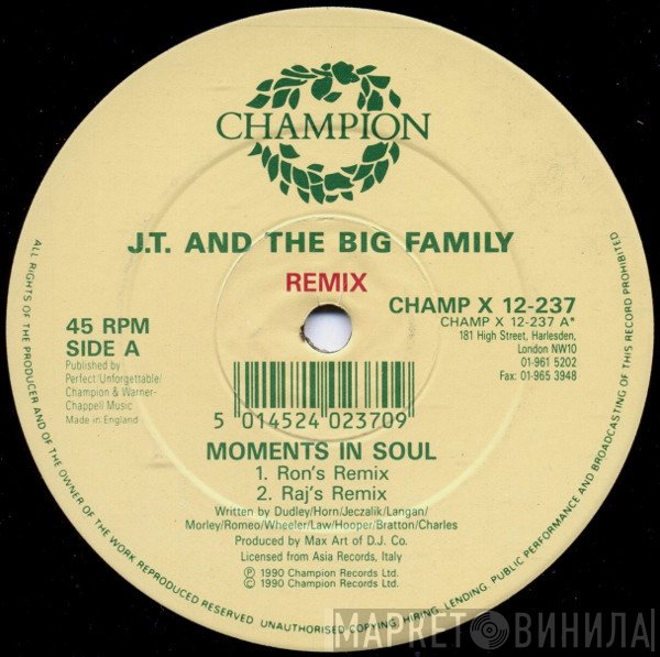J.T. And The Big Family - Moments In Soul (Remix)