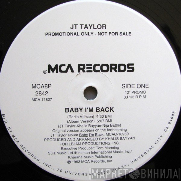 J.T. Taylor - Baby I'm Back