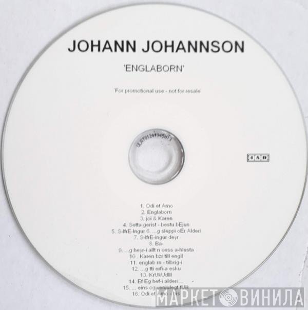 Jóhann Jóhannsson  - Englabörn