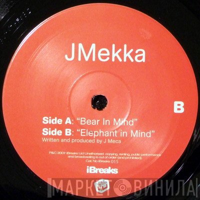 JMekka - Bear In Mind / Elephant In Mind
