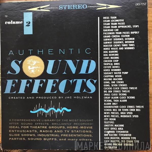 Jac Holzman  - Authentic Sound Effects Volume 2