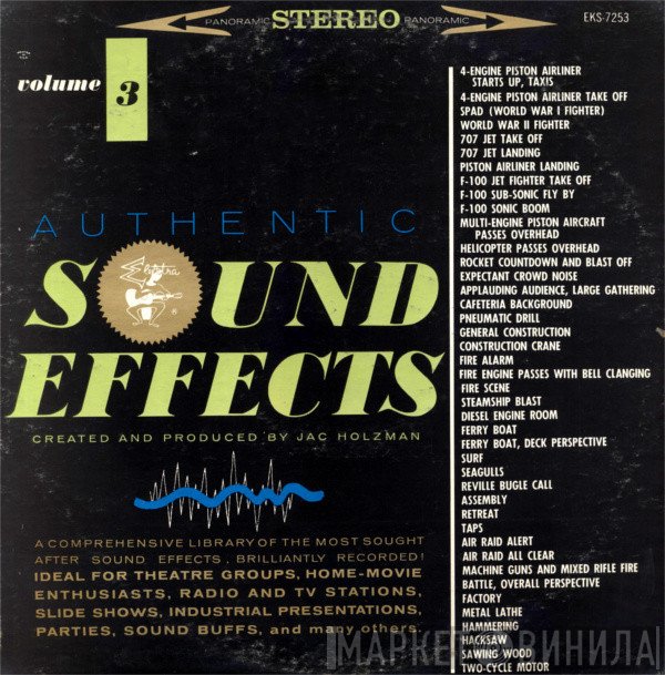 Jac Holzman  - Authentic Sound Effects Volume 3