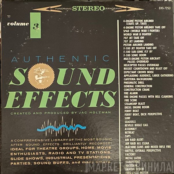 Jac Holzman  - Authentic Sound Effects Volume 3