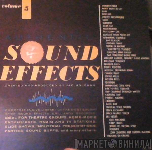 Jac Holzman  - Authentic Sound Effects Volume 5