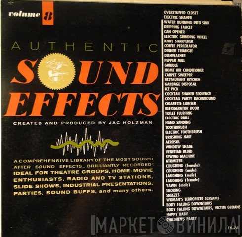 Jac Holzman  - Authentic Sound Effects Volume 8